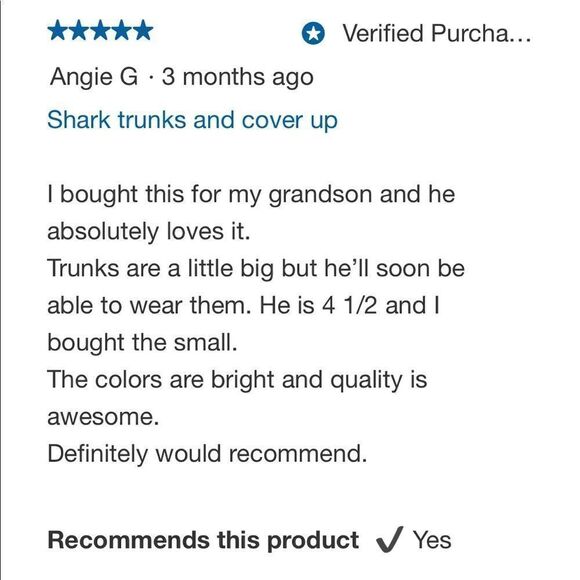 NEW! SAINT EVE Youth Boys Shark Beach CoverUp Robe & UPF50 Swim Trunk 2Piece Set - Picture 13 of 15